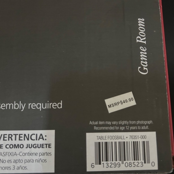 Totes Tabletop Foosball. NWT - Picture 6 of 7